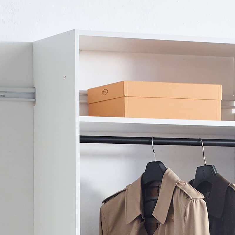 Devi Wall Mounted Wood Closet System