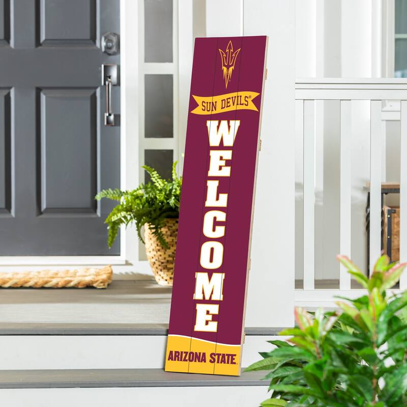 47" Porch Leaner Welcome Wall Sign, Arizona State University