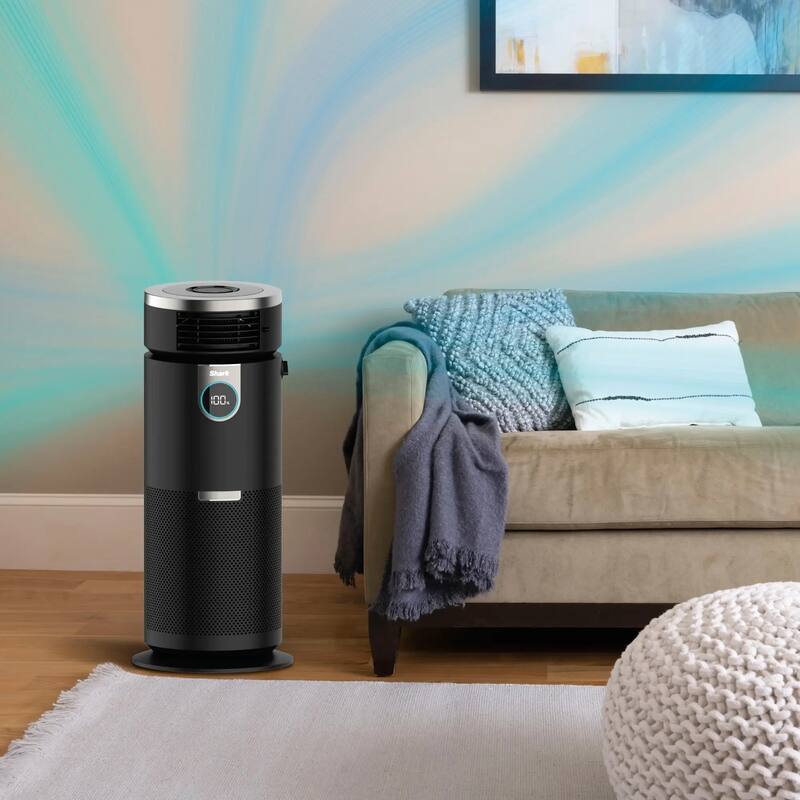 Shark R-HC501 3-in-1 Max Heater & Fan Air Purifier, Grey - Certified
