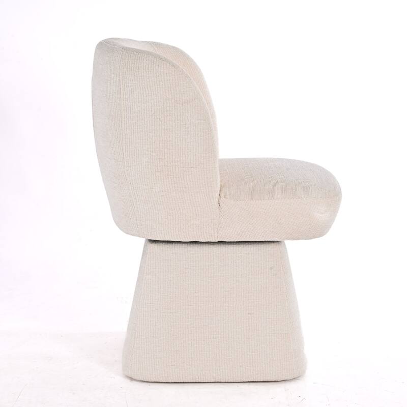Fabric Upholstered Dining Chairs Set of 2