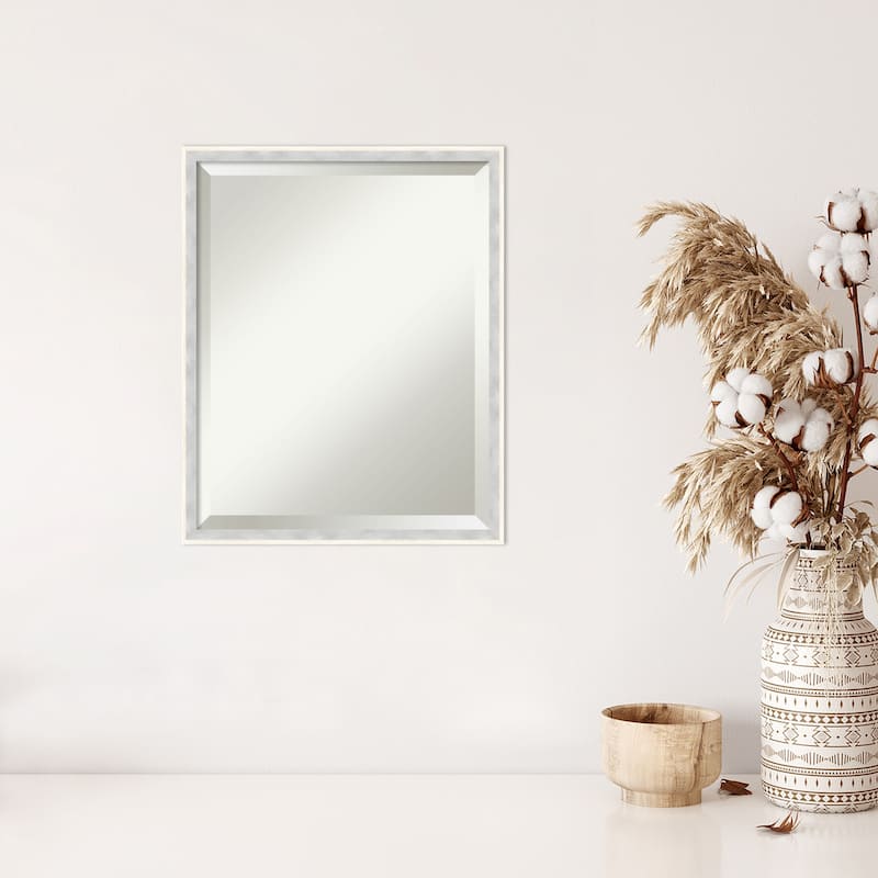 Paige Beveled Wood Framed Wall Mirror