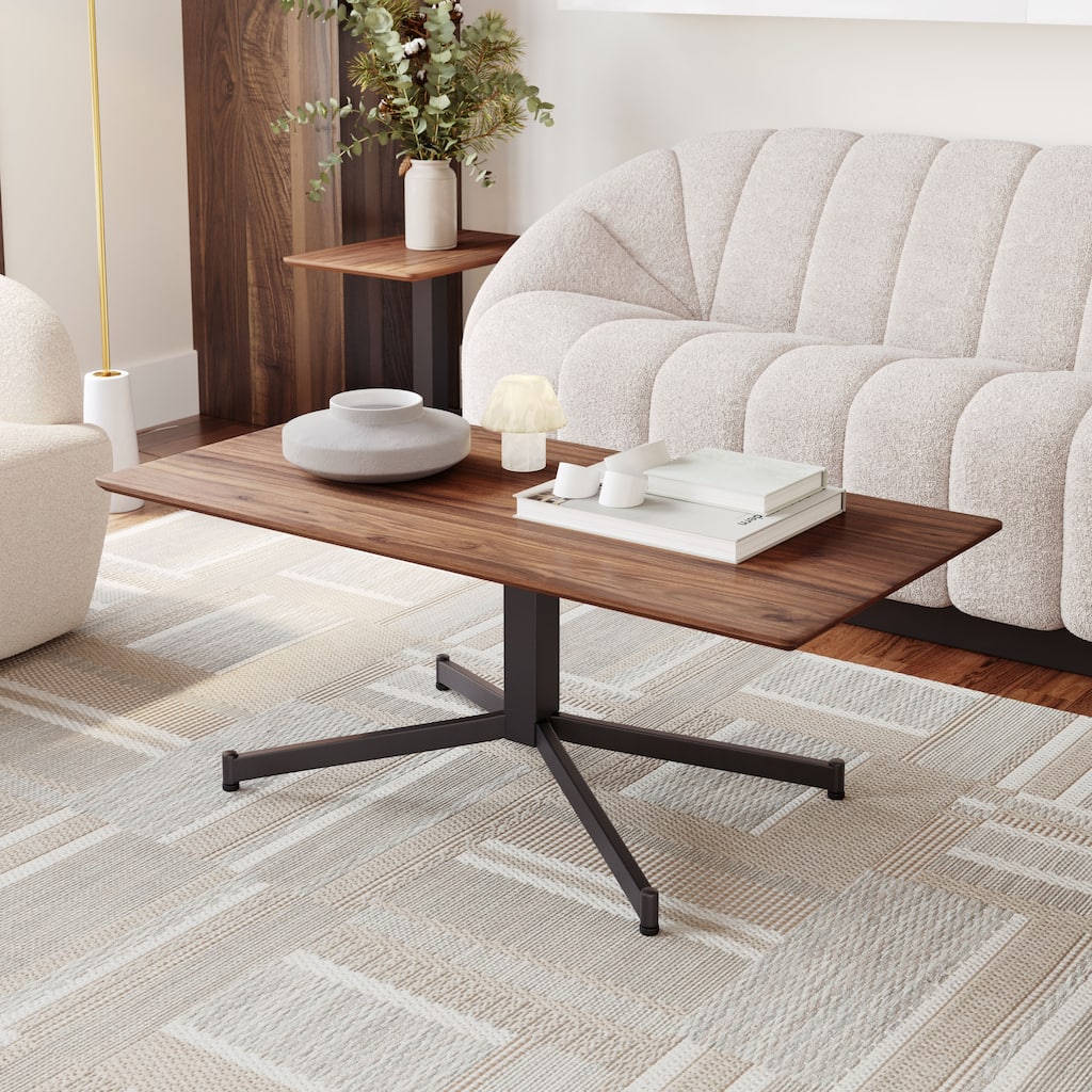 Mazzy Coffee Table Brown - 47.2" W x 23.6" D x 17.9" H