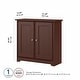 preview thumbnail 10 of 47, Bush Furniture Cabot Small Storage Cabinet with Doors - 31.38"L x 12.40"W x 29.96"H