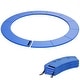 preview thumbnail 11 of 17, Gymax 12FT Trampoline Spring Cover w/Split Design Waterproof Surface