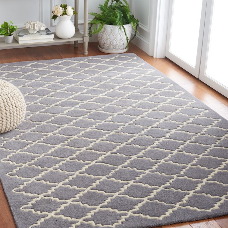 SAFAVIEH Handmade Chatham Carlota Modern Moroccan Wool Rug