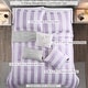 preview thumbnail 27 of 99, Juicy Reversible Cabana Stripe Bedding Set