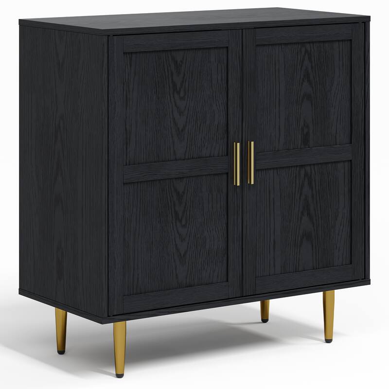 2-Door Storage Cabinet with Adjustable Shelves