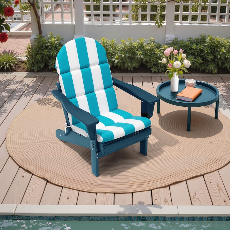 Outdoor Adirondack Chairs Cushion with Sunbrela Fabric