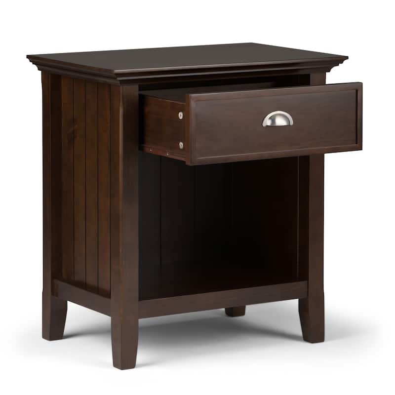 WYNDENHALL Normandy SOLID WOOD 24 inch Wide Bedside Nightstand Table