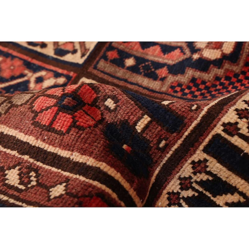 ECARPETGALLERY Hand-knotted Kayseri Vintage Red Wool Rug - 6'5 x 9'7