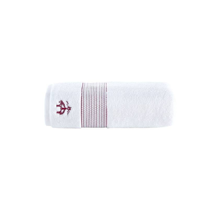 Brooks Brothers Rope Stripe Border Bath Towel