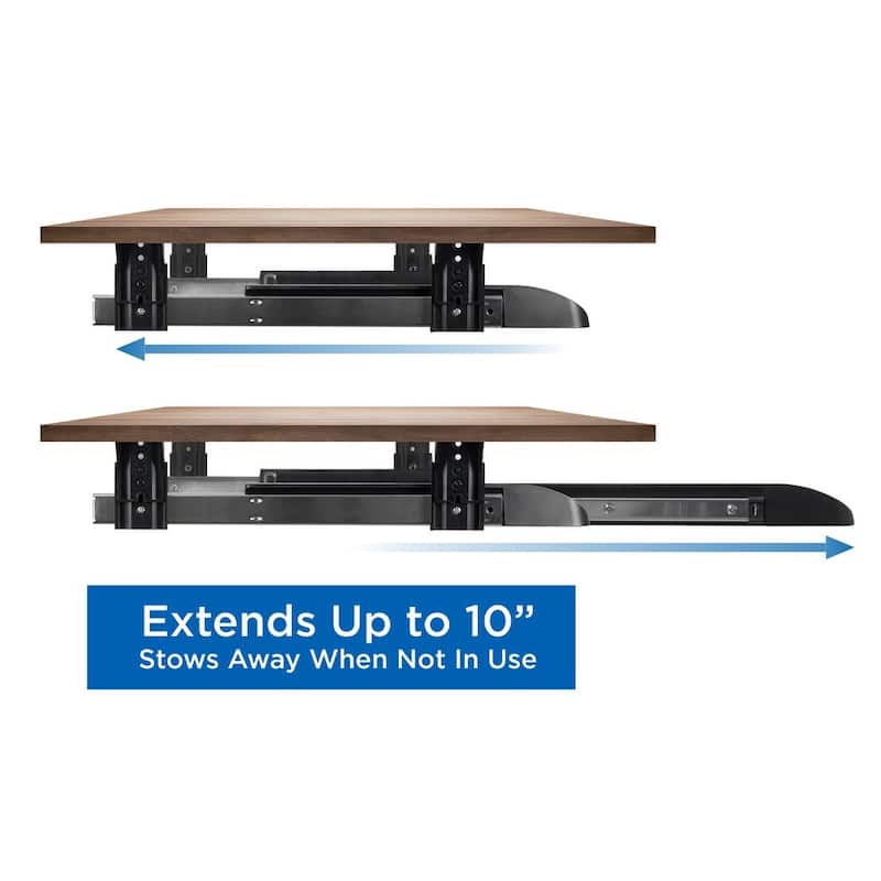 Mount-It! Under Desk Keyboard Drawer with Mouse Platform
