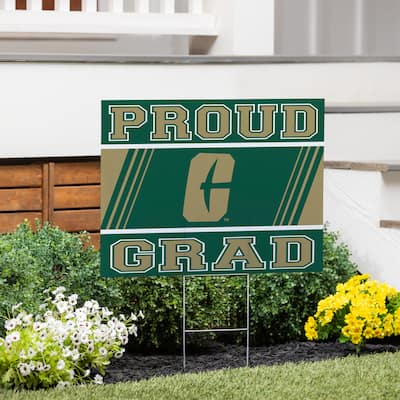 University of North Carolina/Charlotte 24" x 18" Graduation Coroplast Outdoor Yard Sign