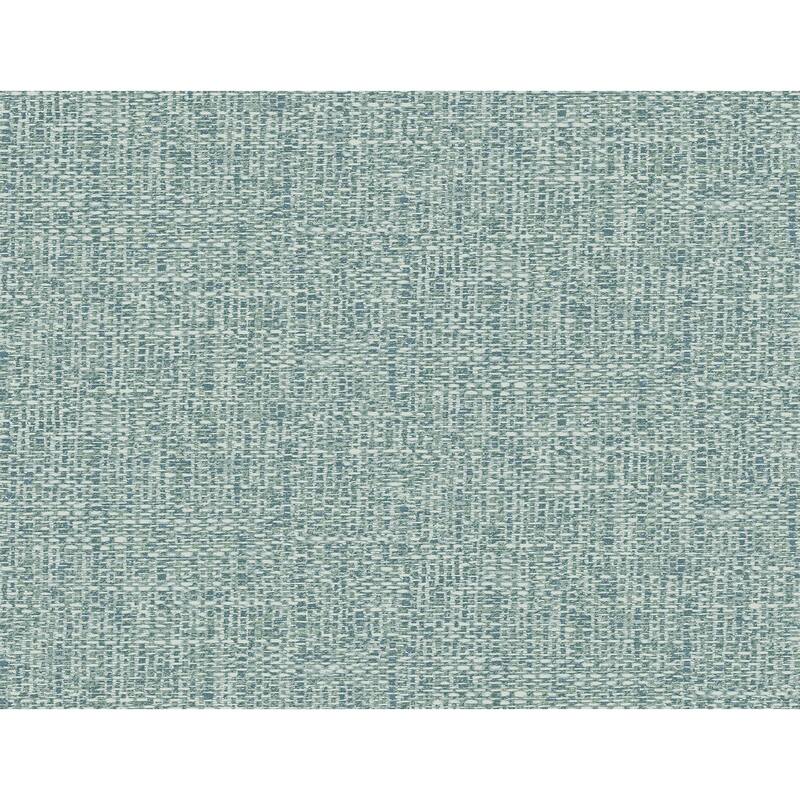 A-Street Prints Snuggle Teal Woven Texture Wallpaper