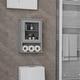 preview thumbnail 3 of 23, Bathroom Wall Mounted Adjustable Hanging Storage Medicine Cabinet - 14" x 7" x 20" (W x D x H)