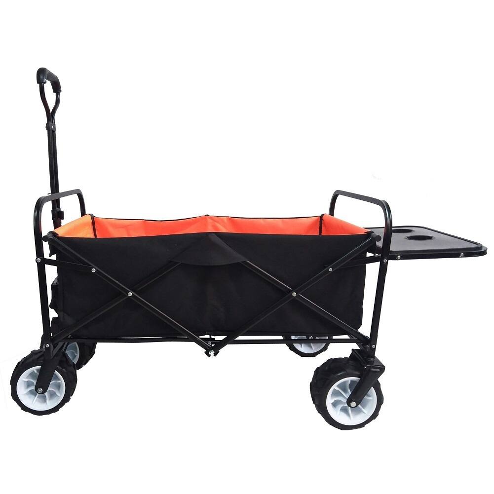 Collapsible Outdoor Utility Wagon, Heavy Duty Portable Hand Cart
