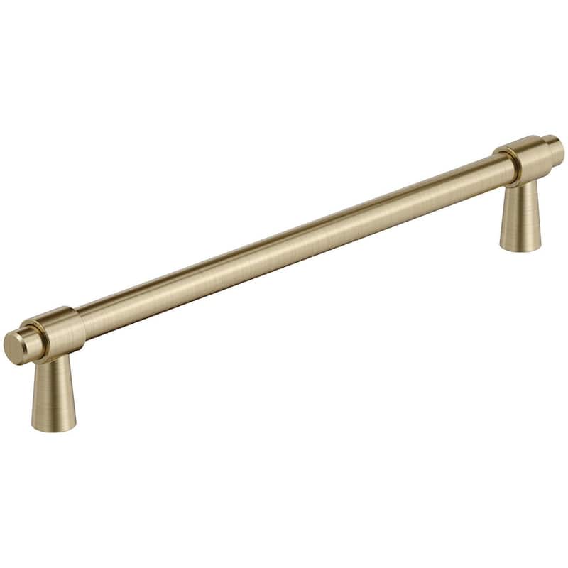 Amerock BP36901 Destine 7-9/16" Center to Center Bar Cabinet Pull - Golden Champagne