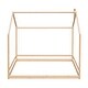 preview thumbnail 7 of 20, Full Size House Bed with Playhouse Design, Sturdy Pine Wood Frame for Kids' Fun and Comfortable Sleep