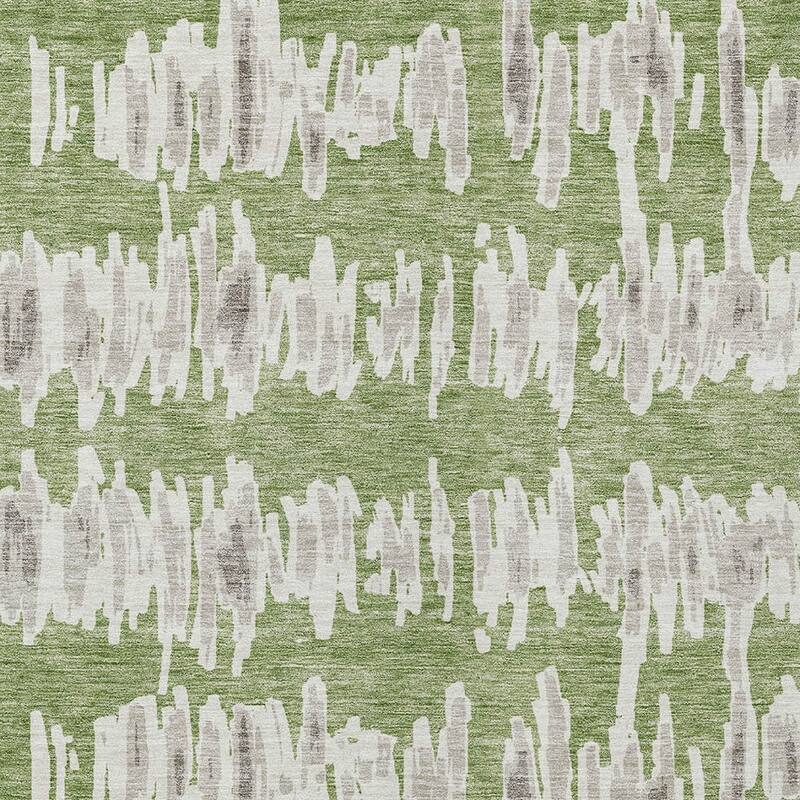 HomeRoots Striped Transitional Rectangle Outdoor Rug