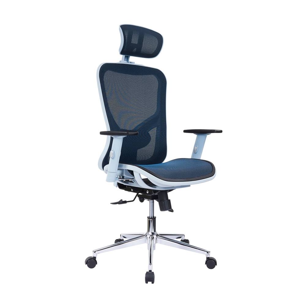Mobili High Back Executive Mesh Office Chair with Arms, Headrest and