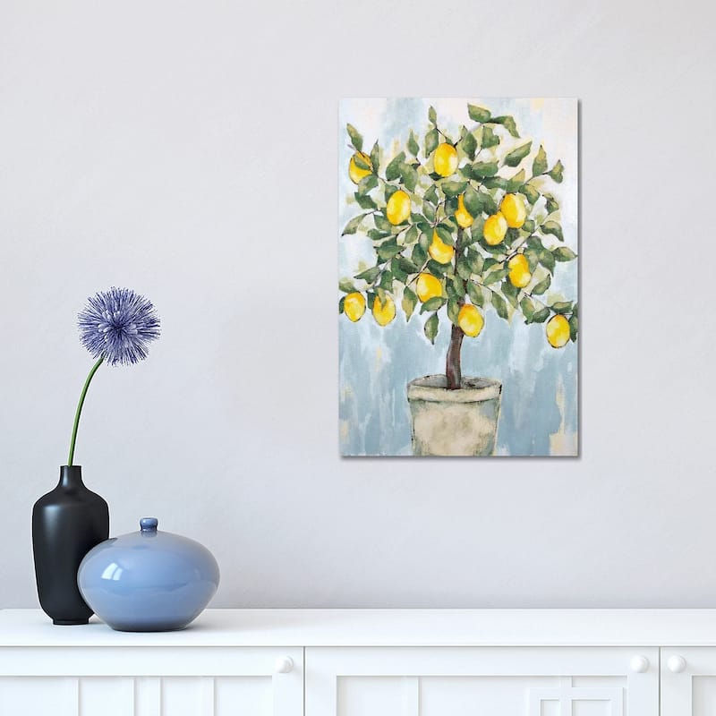 iCanvas "Lovely Lemons " by Jennifer Holden Canvas Print - 18x12x1.5