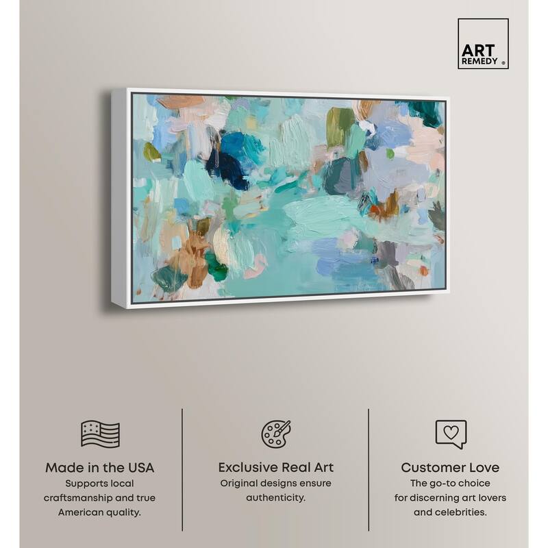 Layers of Feeling II Canvas by Art Remedy