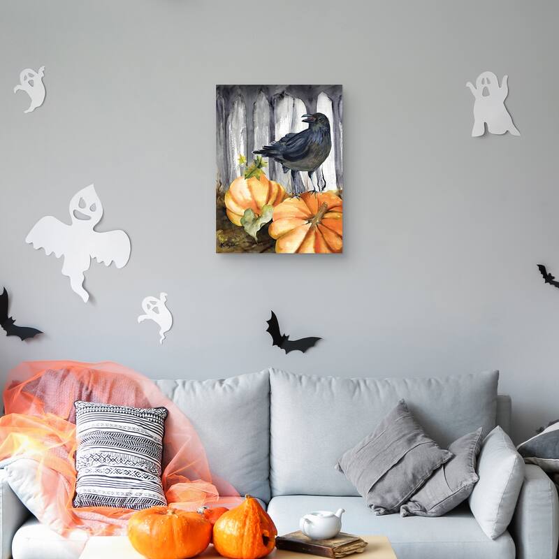Pumpkin King Canvas Art Print