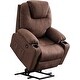preview thumbnail 2 of 59, Mcombo Electric Power Lift Recliner Fabric Chair with Massage Heat