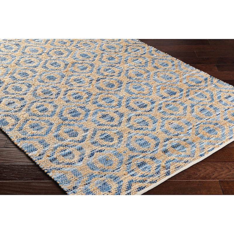 Livabliss Jean Recycled Cotton & Jute Casual Area Rug