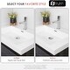 preview thumbnail 35 of 47, STYLISH Pop-Up Bathroom Sink Drain with Overflow (Set of Two)