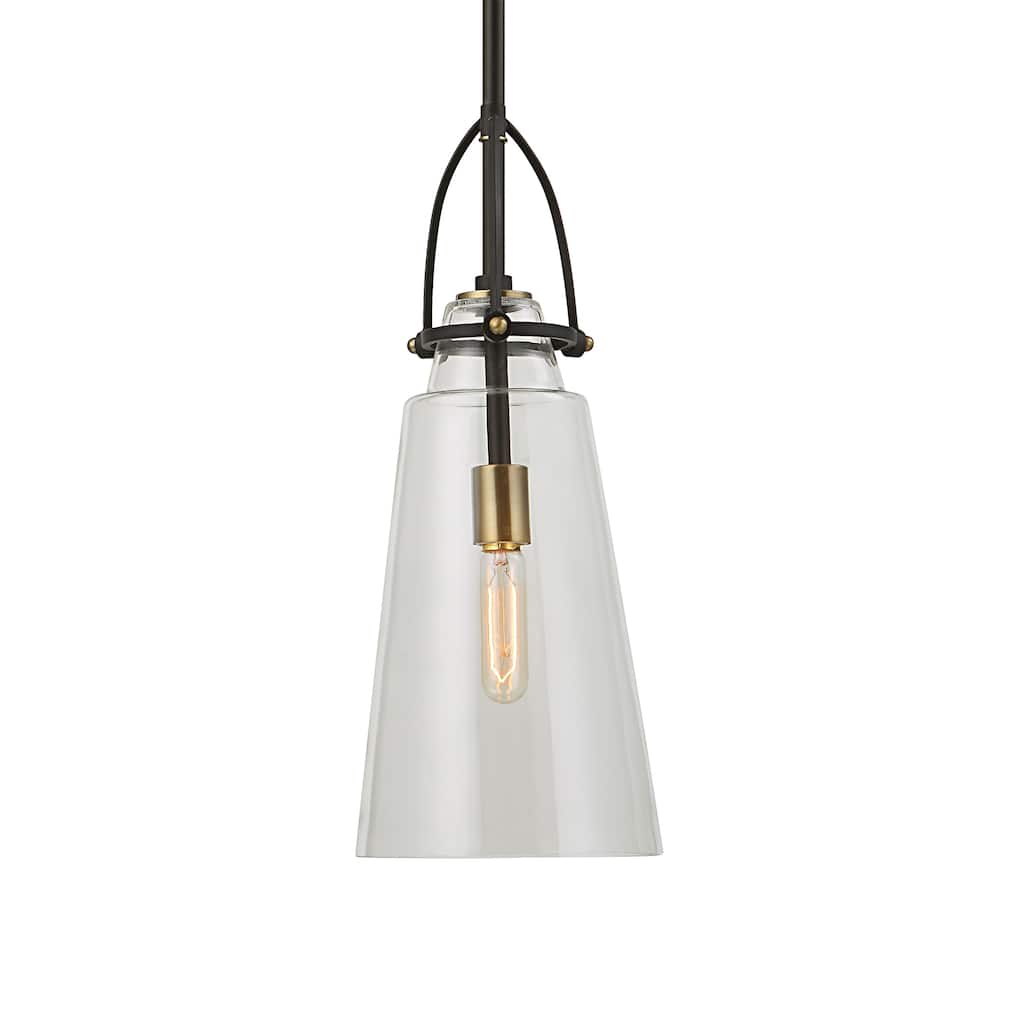Uttermost Saugus Industrial 1 Light Pendant - 20"H x 8"Dia.