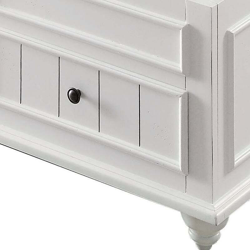 Laguna White Washed Coffee Table with Lift-top