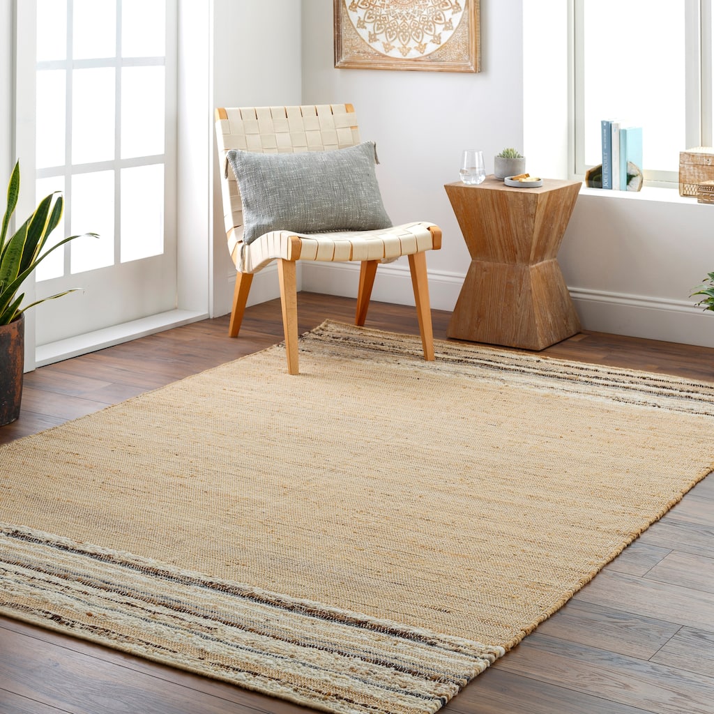Artistic Weavers Zareh Bohemian Handmade Jute & Wool Area Rug
