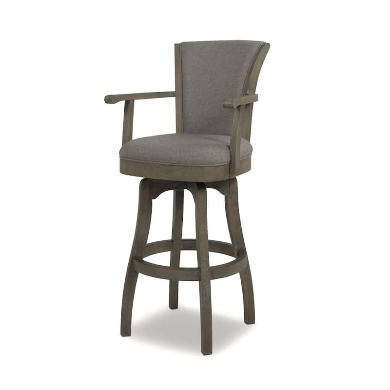 Swivel Bar Stool with Armrests