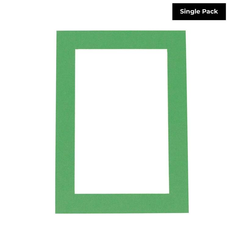 8x10 Mat for 12x16 Frame Precut Mat Board AcidFree Bright Green 8x10