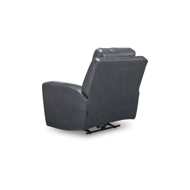 Signature Design by Ashley Mighty Moves Gray Power Recliner