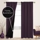 preview thumbnail 80 of 117, Deconovo 100% Full Blackout Double-Layer Rod Pocket Curtains (2 Panels)