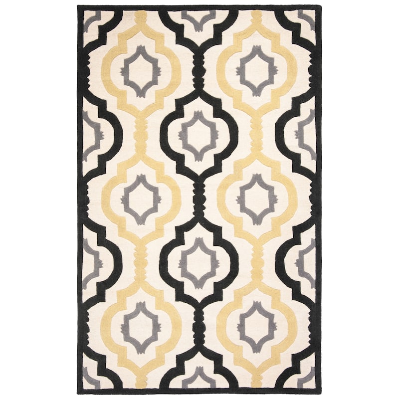 SAFAVIEH Handmade Chatham Vaka Modern Wool Rug