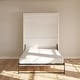 preview thumbnail 24 of 33, Signature Sleep Paramount Queen Murphy Bed, Black Oak