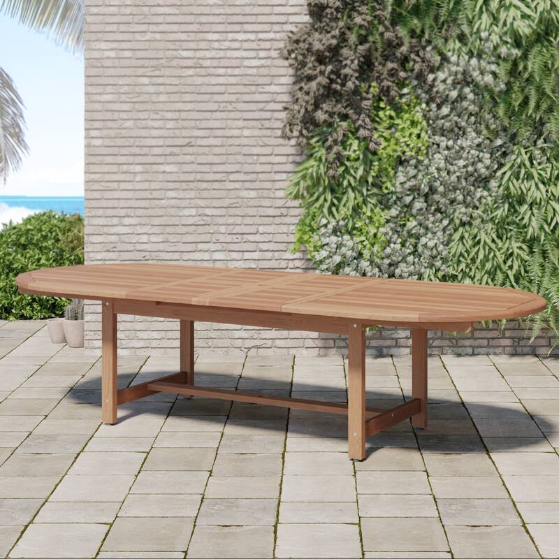 Amazonia Torrington 11pc Certified Teak Outdoor Patio Dining set