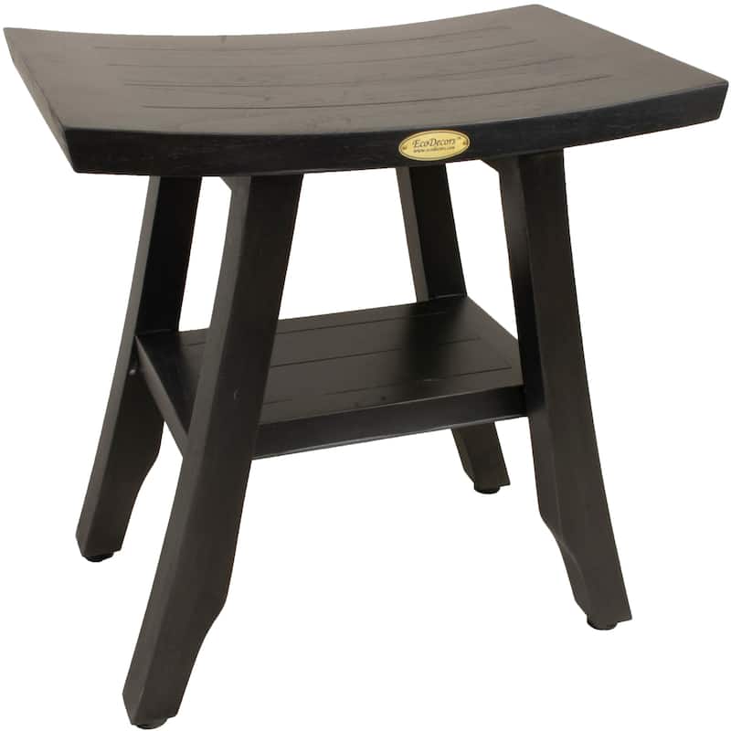 CoastalVogue Satori 18in Wide ShowerBench in a Gray Finish