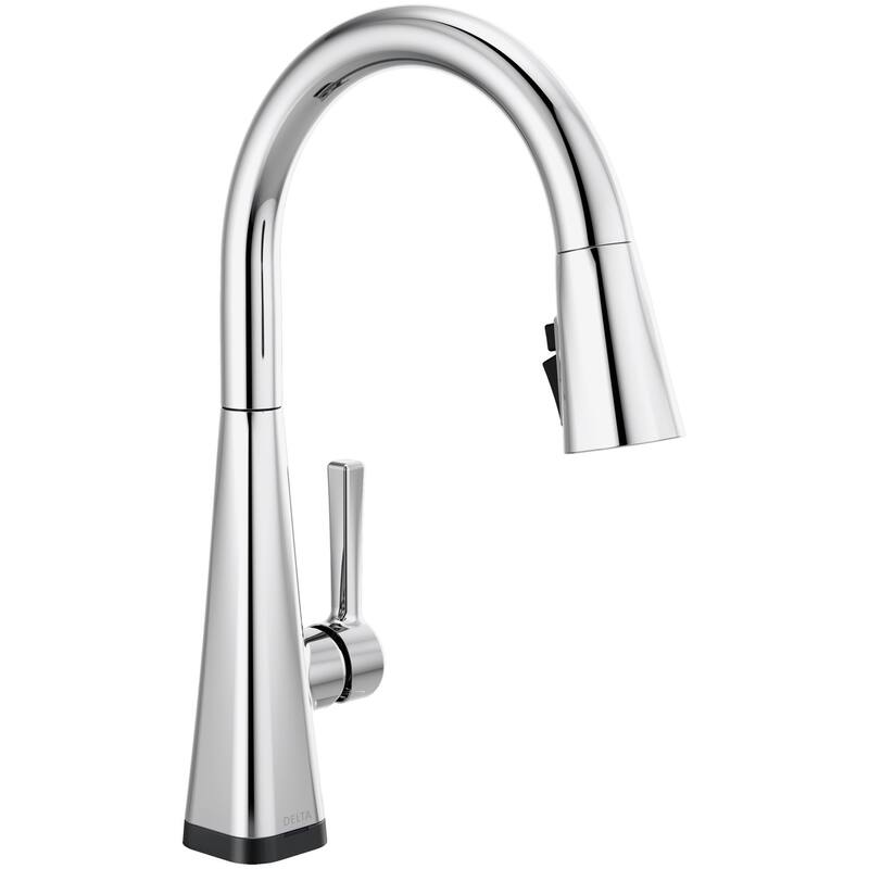 Delta Lenta Pull-Down Kitchen Faucet with On/Off Touch Activation,
