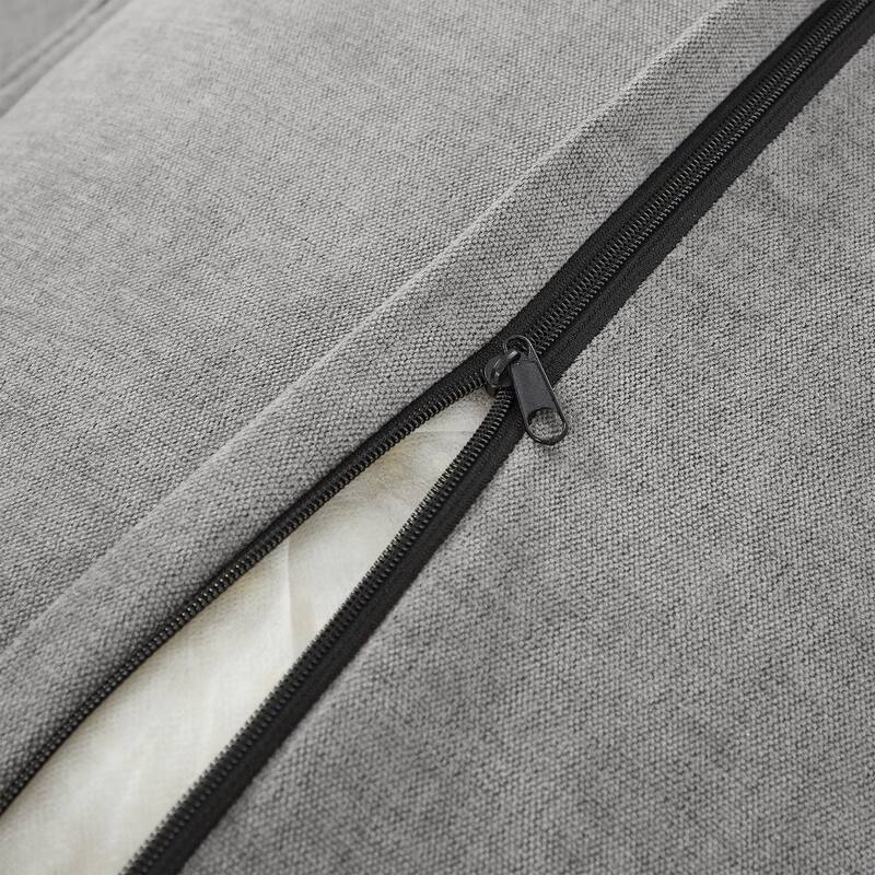 Modular Sectional Sofa, Convertible U Shaped Sofa Couch Set with Storage Ottoman and Double-Layer Cushion