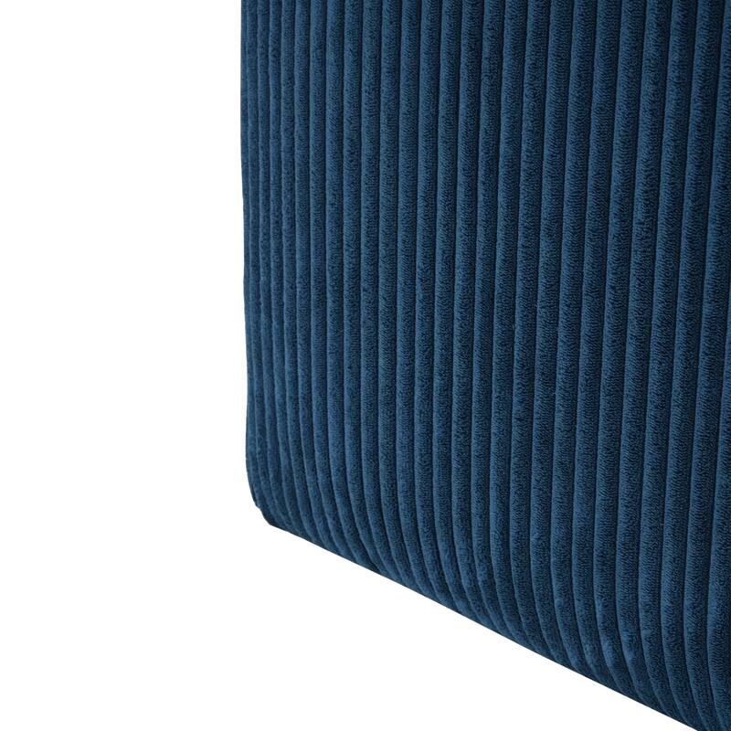 Square Ottoman, Corduroy