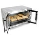 preview thumbnail 4 of 7, French Door Counter Top Oven and Toaster 25L with Baking Tray and Convection Rack