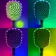 preview thumbnail 3 of 3, Watchitude: LED Light-Up Pickleball Paddle & Ball, Multiple Colors - Multi