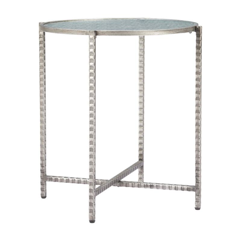 Vetro Side Table Silver