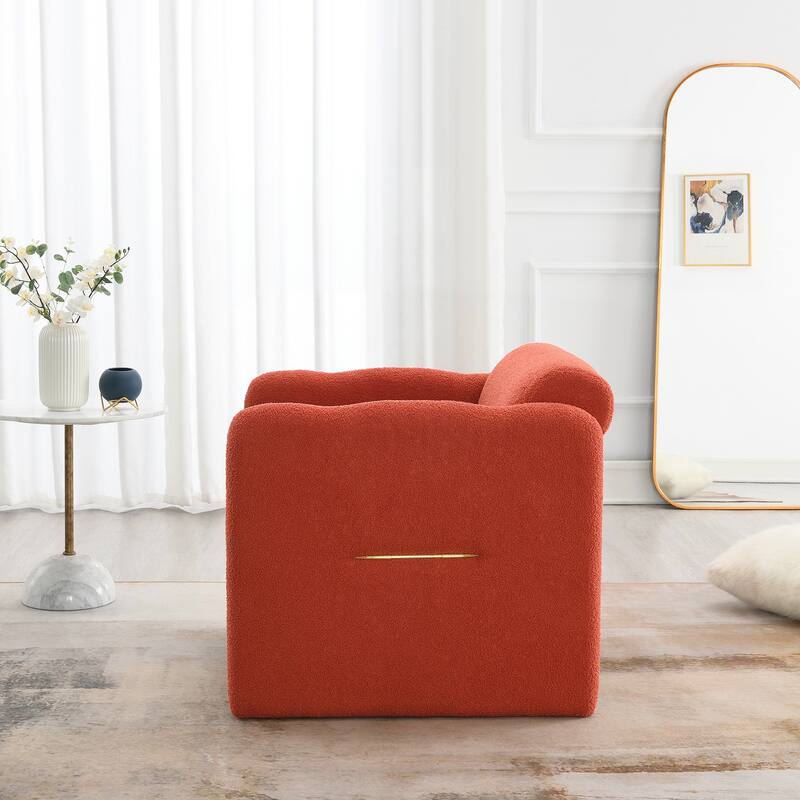 Arm Chair with waved arms for Primary Living Space