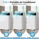 preview thumbnail 3 of 5, 14000 BTU Portable Air Conditioners, Room up to 700 Sq. Ft, with Remote Control