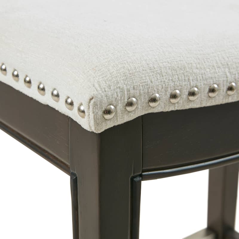 Madison Park Nomad Saddle Counter Stool